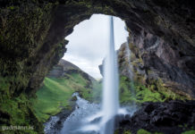 Kvernufoss waterfall Kvernufoss