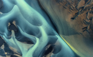 Aerial photo of Iceland
