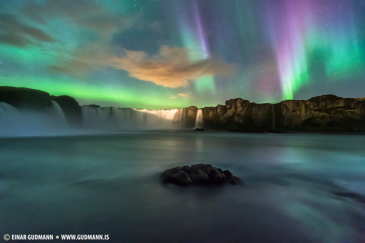 Scenes from various places in the North part of Iceland