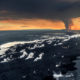 Eruption in Holuhraun, Iceland 2014.