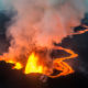 Eruption in Holuhraun, Iceland 2014.