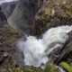 Litlanesfoss waterfall is a beautifull waterfall close to Hengifoss waterfall.