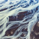 Aerial photography over Iceland.