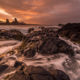 Dramatic sunset at Malarrif