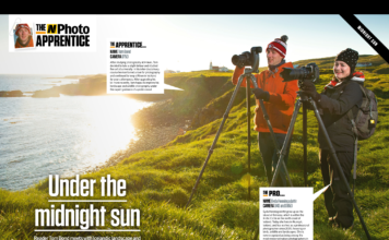 Land of the midnight sun feature in the N-photo magazine