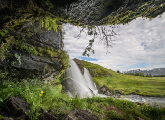 Gluggafoss waterfall